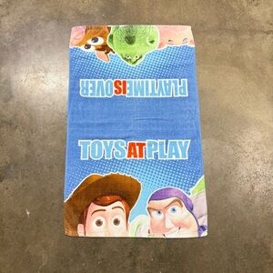 Vintage Toy Story “Toys at Play / Playtime Is Over” Towel Woody Buzz Rex